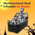 Halloween Decoration Skull Ice Bucket Halloween Party Supplies Beverage Bucket Halloween Decorations Storage Bucket Ice Trough. 