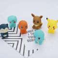 6Pcs Pokemon Action Figure Pikachu Figures Baby Children Play Water Bath Toys Kids Sprinkling Shower Decompression Toys. 
