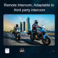 Y12 Pro Motorcycle Helmet Intercom Bluetooth 5.4 Headset Waterproof 500m Intercomunicador Speaker Wireless Handsfree Interphone.
