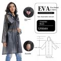 2024 Long raincoat for women and men Thickened waterproof raincoat for adults outdoor hiking camping rain hat raincoat. 