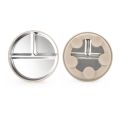 New Non-Slip Stainless Steel Kids Plate with Suction Anti Breakage Divided Baby Plates Silicone Sleeves Removable Toddler Bowls. 