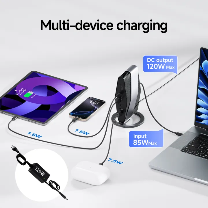 PULWTOP%20Thunderbolt%203%20Dock,%20Laptop%20Docking%20Station%20with%20Dual%20Monitor%204K%20Display,%2040Gb/s,%20SD/TF%204.0,%20USB%20A/C%2010Gbps%20-%20Image%203