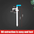 1 Piece Hand Fuel Pump Manual Liquid Transfer Pump Backflow Prevention Pump Oil Liquid Hand Transfer. 