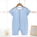 0 To 2year Old  100%Cotton Baby Pajamas, SummerShort Sleeve Rompers , Casual Jumpsuit for Newborn,Baby Boys and Girls. 