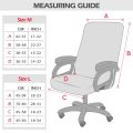 M/L Sizes Office Stretch Spandex Chair Covers Anti-dirty Computer Seat Chair Cover Removable Office Seat Chair Slipcovers. 