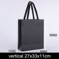 1pc Senior Black Kraft Paper Bag Wedding Christmas Party Candy Food Cookies Packing Paper Bags Fashion Clothes s Pack bags.