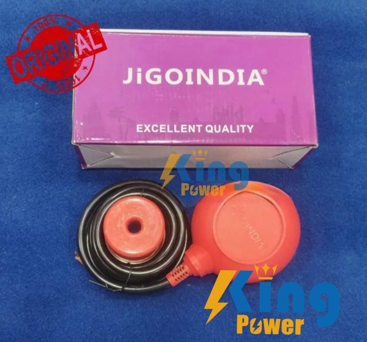 JiGO INDIA Float Switch Fluid Water Level Sensor Controller for Pump Submersible Motor with Weight and Cable Fully Automatic JiGOINDIA...