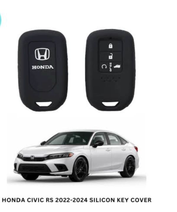 New Honda Civic RS 2021 To 2024 Pcv Silicone Remote key Cover