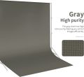 Grey Screen 5.6 x 9 feet Backdrop Background For Photography without stand. 