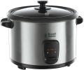 Russell Hobbs Electric Rice Cooker & Steamer - 1.8L (10 cup) Keep warm function, Removable non stick bowl, Easy to clean, Steamer basket, measuring cup & spoon inc, Energy saving, 700W, 19750. 