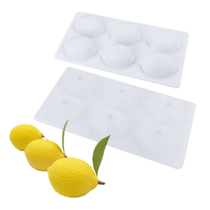 SHENHONG%203D%20Lemon%20Design%20French%20Dessert%20Fruit%20Mousse%20Moulds%206%20Cavity%20Silicone%20Cake%20Molds%20Kitchen%20Bakeware%20Pastry%20Baking%20Tools%20-%20Image%203