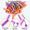 20 Pieces Of Perm Curling Rods 5 Sizes Of Curling Irons Plastic Cold Wave Rods Perming Rods Curling Irons Hair Styling Tools. 