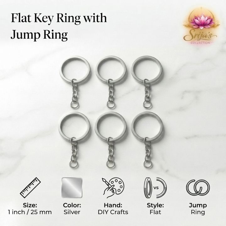 Key%20Rings%20with%20Chain%20Metal%20Split%20Rings%20for%20Crafts%2025mm%20with%2030%20mm%20Chains%20Open%20Jump%20Ring%20-%20Image%202