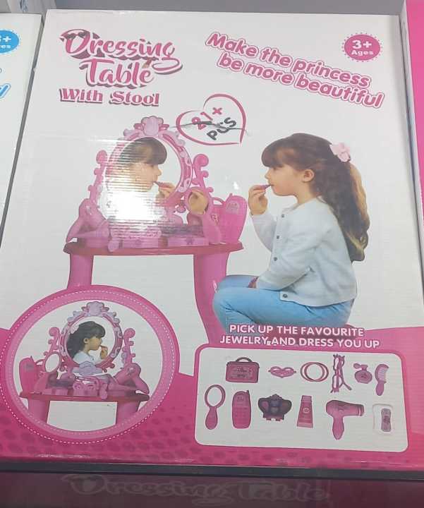 Little%20girls%20dressing%20tables%20set.Little%20girl%20pretend%20dressing%20table%20has%20light%20and%20sound%20function%20and%20comes%20with%2021%20pieces%20makeup%20set.%20Best%20toy%20gift%20in%20Pakistan.Get%20Pretend%20Vanity%20Table%20Toys%20Available%20From%20Toyzone.pk.This%20Girls%20Dressing%20Table%20Toy%20Establish%20-%20Image%207