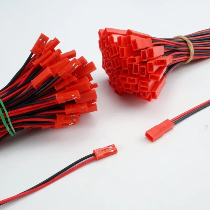 10Pairs%20100mm/150mm/20mm%202Pin%20JST%20Plug%20Connector%20Set%20Male%20And%20Female%20for%20RC%20Toys%20Battery%20LED%20Lamp%20-%20Cable%20Wire%20Connector%20Kit%20-%20Image%202