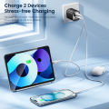 Toocki 33W GaN USB C Charger Digital Display PD3.0 High Speed Type C Fast Charging Charger For iPhone 15 14 13 12 11 Pro Max XS.
