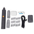 40kHz Ultrasonic Cutter with 30 Replacement Blades Portable Electric Cutting Kit for 3D Printed Model Plastic Wood Resin. 