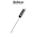 Alechaung food thermometer food temperature measuring water temperature milk barbecue cooking thermometer BBQ LCD screen heat resistant-50 to 300 degrees. 