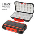 Waterproof Fishing Tackle Box Hooks Lures Accessories Box For fishing Tool Storage Box Doublex Sided Carp Fishing Goods Boxes. 