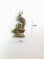 Hindu Religion item Silver Color Locket For Men & Woman - 1 ps. 
