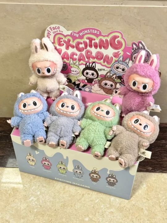Labubu%20macaron%20color%20plastic%20new%20work%20Real%20key%20chain%20to%20win%20great%20ready%20to%20ship%20in%20Thailand%20-%20Image%202