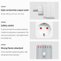 Electronic Digital Timer Switch Countdown Setting Socket Kitchen Timer Outlet Programmable Timing Socket Control EU US Plug. 