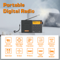 SIHUADON/XHDATA D-808  Radio Receiver AM FM SW MW AIR SSB RDS Portable Digital Radio with ATS Hi-Fi Stereo Rechargeable Battery. 