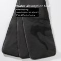 BIAI 1pc/3pcs/5pcs Five-layer Washable Bamboo Charcoal Diaper Resuable Adult Insert Diaper Durable Breathable Old Man of Diapers.