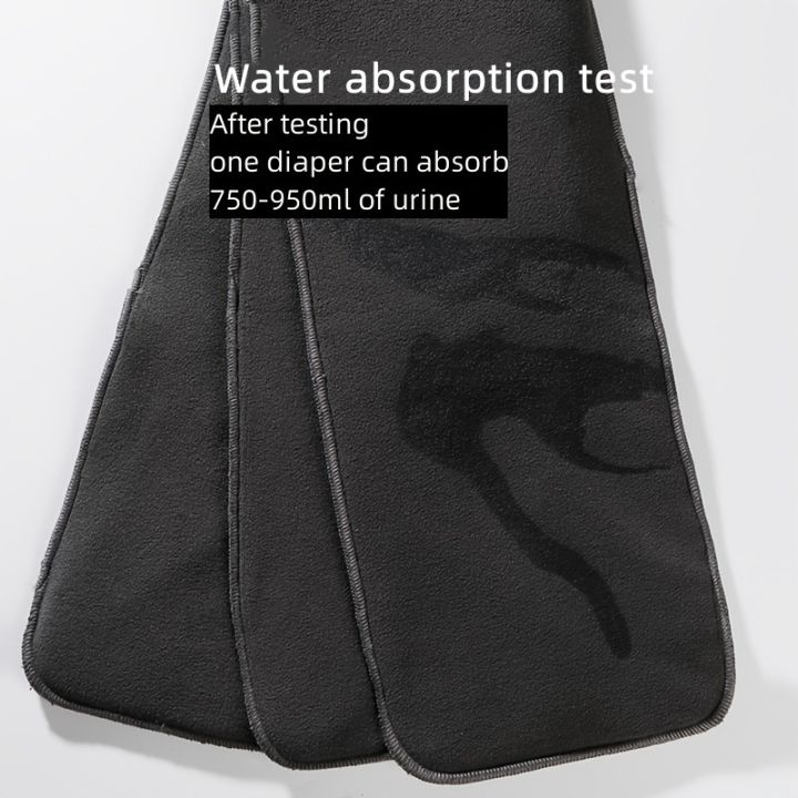 BIAI%201pc/3pcs/5pcs%20Five-layer%20Washable%20Bamboo%20Charcoal%20Diaper%20Resuable%20Adult%20Insert%20Diaper%20Durable%20Breathable%20Old%20Man%20of%20Diapers%20-%20Image%203