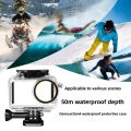 For Action 5 Pro Waterproof Case Diving Underwater 50M/164FT Protective House Shell for Action 5 Pro 4 3 Accessory.