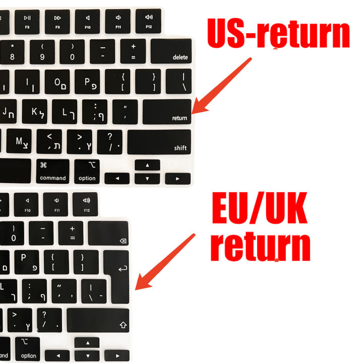 Silicone%20Hebrew%20Keyboard%20Cover%20Protector%20for%20MacBook%20Pro/Air%20M2%20M3%20M4%20%20Compatible%20with%2013/14/15/16%20inch%20Soft%20Protective%20Film%20-%20Image%203
