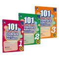 New 6 Pcs/Set 101 Challenging Maths Word Problems Books Singapore Primary School Grade 1-6 Math Practice Book. 