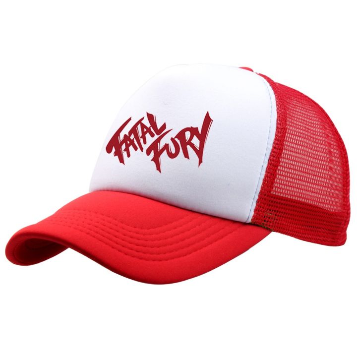 Game%20KOF%20Fatal%20Fury%20Terry%20Bogard%20Coser%20King%20of%20Fighters%20Baseball%20Cap%20Cosplay%20Adjustable%20Hat%20Sports%20%20Boxer%20Prop%20-%20Image%203
