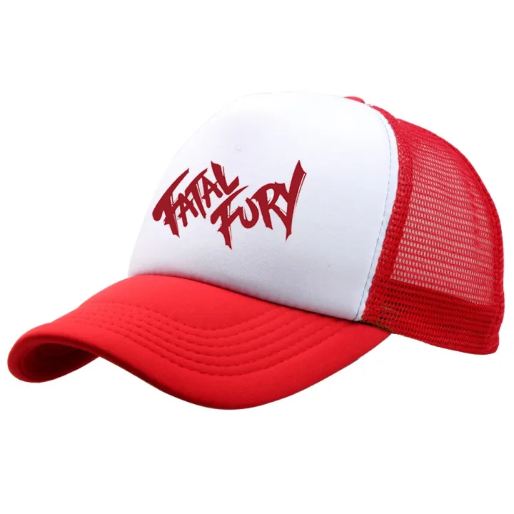Game%20KOF%20Fatal%20Fury%20Terry%20Bogard%20Coser%20King%20of%20Fighters%20Baseball%20Cap%20Cosplay%20Adjustable%20Hat%20Sports%20%20Boxer%20Prop%20-%20Image%203