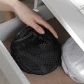 Folding Dirty Laundry Sorting Basket Washing Frame Bathroom Cloth Mesh Storage Bag Frame Bucket Laundry Organizers Storage Pouch. 