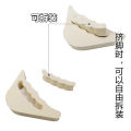 High-Heeled Shoe Toe Plug, Thickeneded Shoe Overhaul, Small Black and Beige Toe Plug, Toe Protection, Anti-Pain, Anti-Slip, Anti-Falling.
