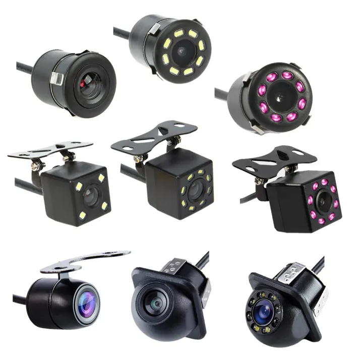 Universal Car Rear View Camera 720P 1080P AHD IP68 LED Car Back Reverse ...