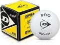 Dunlop White Pro Squash Ball. 