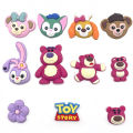 Jibbitz Crocs shoe buckle cute cartoon shoe decoration set. 