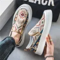 Men Shoes Breathable Canvas Shoes Men  Vulcanize Shoes Classic Fashion Embroidery Male Canvas Shoes Lightweight Sneakers ﻿. 
