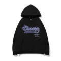CYX men's sweater jacket hoodie long sleeve hooded sweatershirt chewya blue pink casual black long hoodie White. 