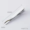 1pc Men's Business Tie Clip - Stylish and Durable Tie Bar for RegularTies -Perfect for Weddings and Business Meetings. 