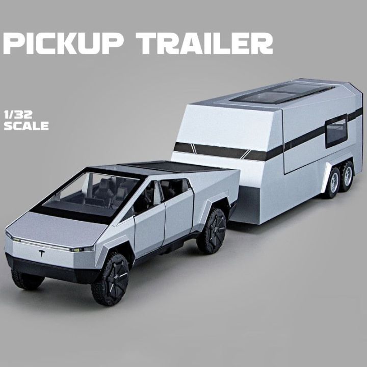 1:32%20Teslas%20Cybertruck%20Trailer%20Car%20MPV%20VAN%20Alloy%20Diecasts%20Toy%20Vehicles%20Metal%20Toy%20Car%20Model%20Sound%20and%20light%20-%20Image%205