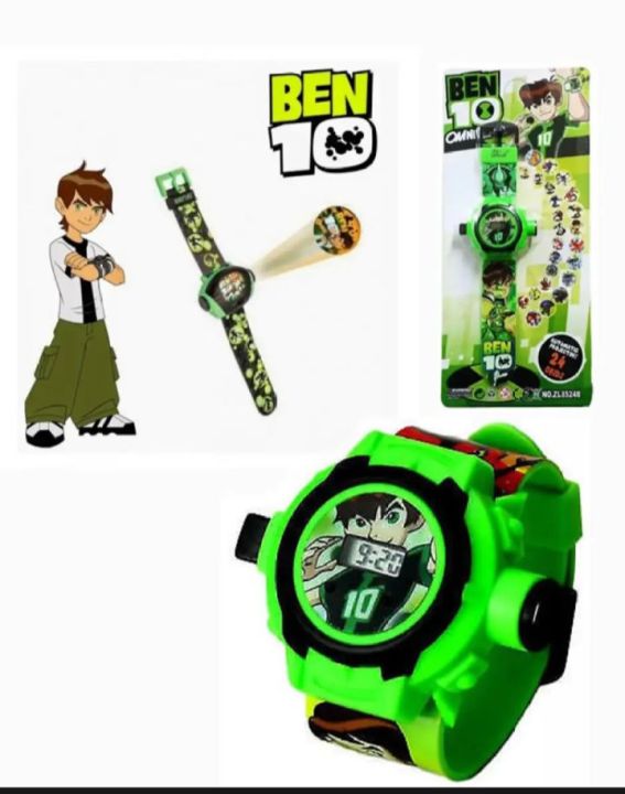 BEN 10 kids hologram wrist Watch
