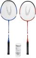 2 Player Badminton Racket Set, Multi-coloured, Wicked Vision UK,White. 