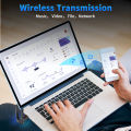 Electop USB Dual-antenna Bluetooth 6.0 Adapter Plug And Play 200M Transmitter for PC Mouse Speakers Audio Bluetooth EDR BLE.