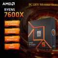 AMD Ryzen 5 7600X Boxed 4.7 GHz 6-Core 12 Threads PCIE 5.0 105W CPU Processor 5NM L3=32M 100-000000593 AM5 Gaming Processor. 