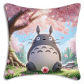 Cute Cartoon T-TOTOROS Pillowcase Home Decorations Decorative Sofa Cushions Cover for Sofa Living Room Decoration Anime Pillow.