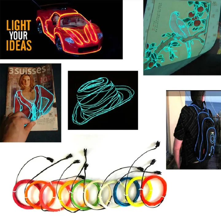 1M/3M/5M%20Neon%20Light%20Dance%20Party%20Decor%20Light%20DIY%20Costumes%20Neon%20LED%20lamp%20Flexible%20Glow%20EL%20Wire%20Rope%20Tube%20Waterproof%20LED%20Strip%20Tape%20-%20Image%205