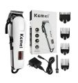 Kemei KM-809A Digital AC/DC Electric Rechargeable Professional Hair Clipper Trimmer. 